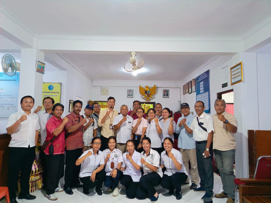 Monitoring dan Evaluasi (Monev) BPKP di Desa Tunjuk