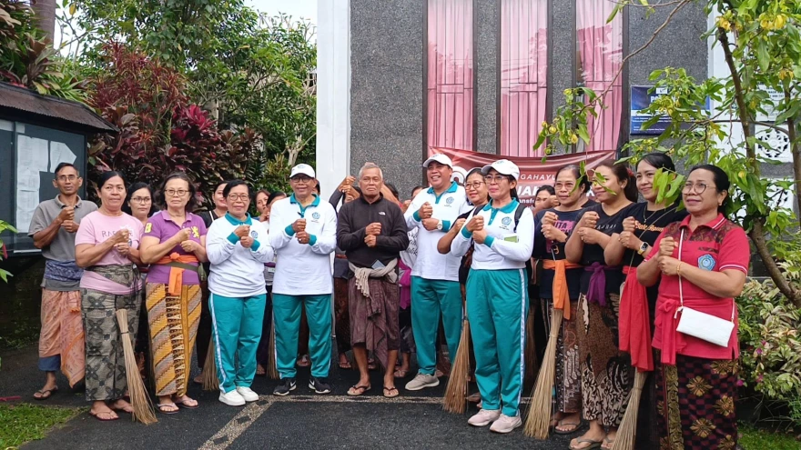 Telah dilaksanakan program Ibu Ketua Tim Pembina PKK Posyandu Provinsi terkait Gerakan Kulkul PKK dan Posyandu.