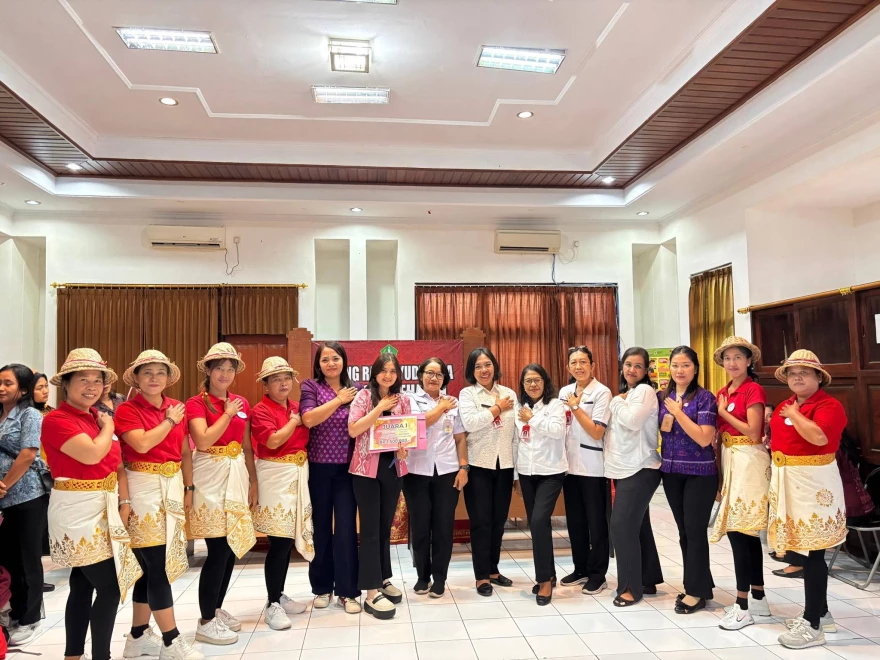 Kader Posyandu Desa Tunjuk Mendapat Juara 1 mewakili UPTD Puskesmas Tabanan II dalam Lomba Jambore Kader Posyandu Bidang Kesehatan Tingkat Kabupaten Tahun 2026.